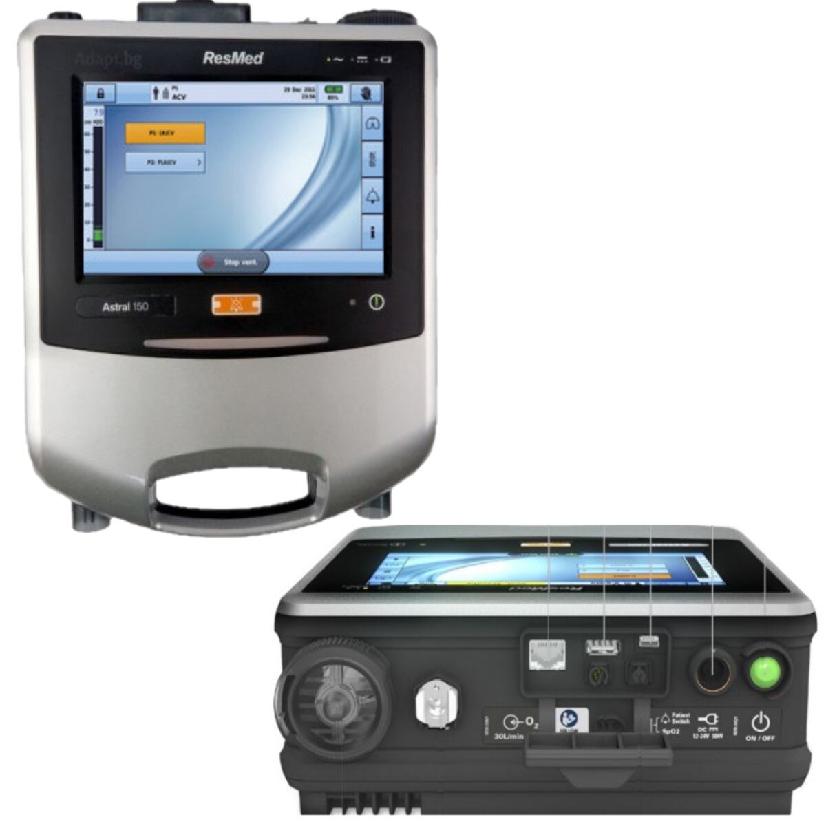 ResMed Astral 150 Portable Ventilator - Patient Ready Certified - OPEN BOX