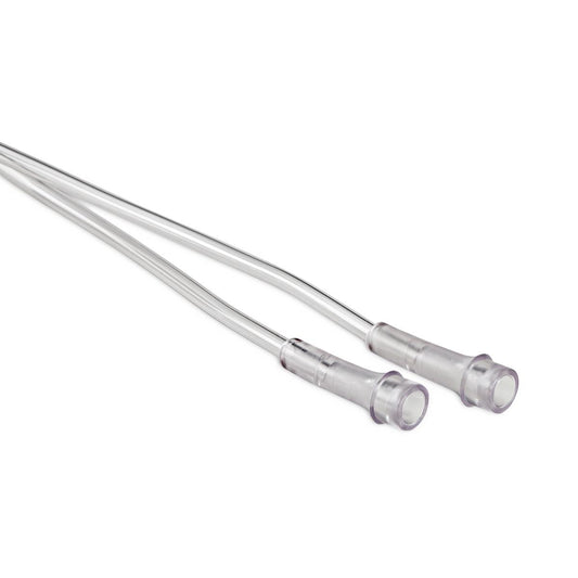 Oxygen Tubing Clear, 7 Foot, Standard Connector, 50/CS