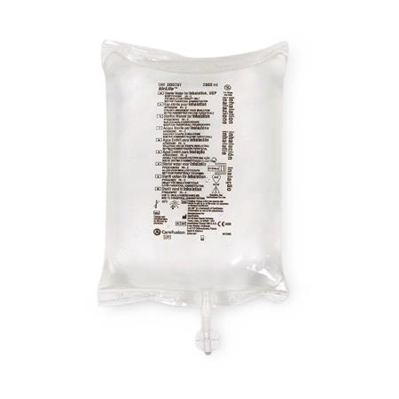 Sterile Water Inhalation Solution Flexible Bag 2000 mL
