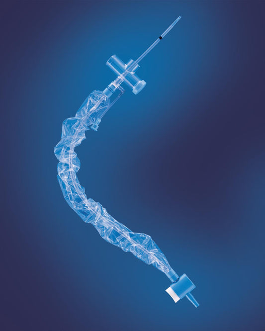 Closed Suction, 24 hr. 14F, T-Piece with 15 x 22 adapter and MDI adapter, 20/case