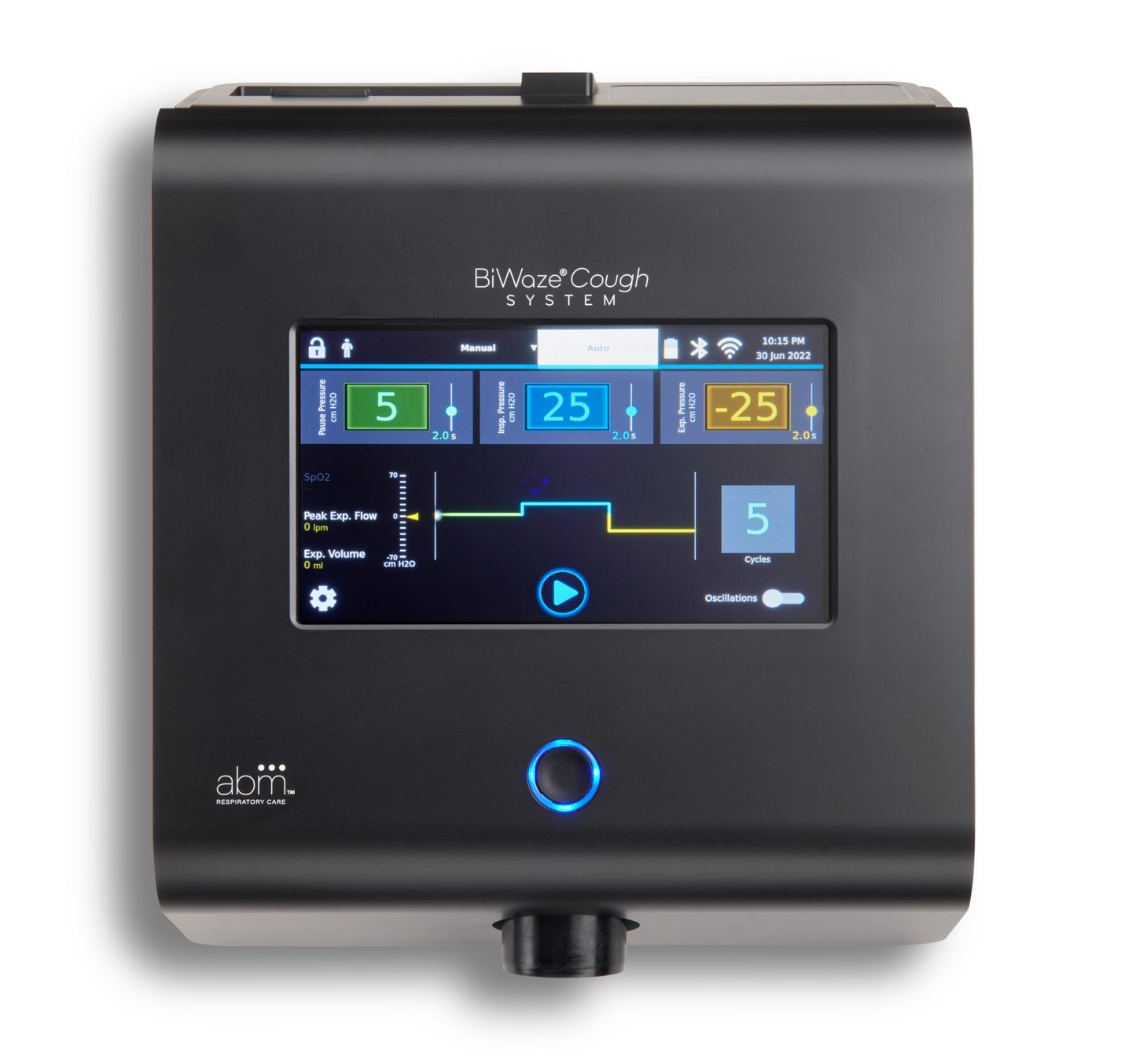 ABM BiWaze Airway Clearance Cough Assist Machine